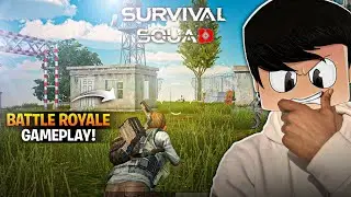 New Survival Squad BATTLE ROYALE Gameplay | Offline Battle Royale Game