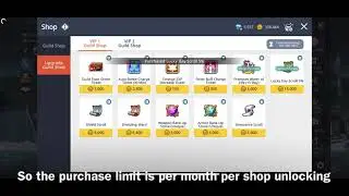 MapleStory M | VIP GUILD SHOP HACK!