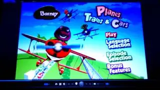 Barney- Planes, Trains & Cars