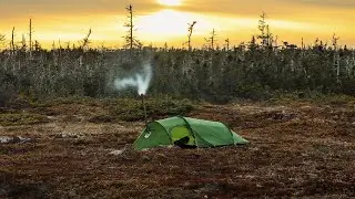 Hot Tent Camping In Cold Temperatures
