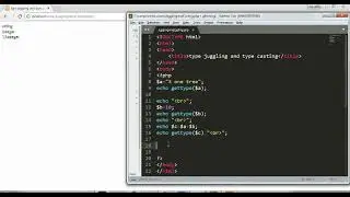 PHP Episode 16 - Type juggling and casting in PHP - DevelopersU