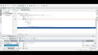 Using Debug of IntelliJ IDEA to understand Java Head First 'Mixed messages' exercise