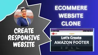 Create amazon clone navbar with HTML CSS