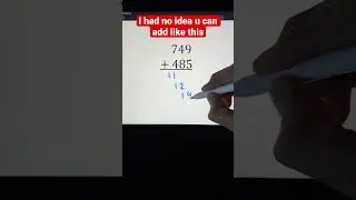 Math Hack Adding Numbers | Math Trick Technique | Mental Math JusticeTheTutor #shorts #trick #hack