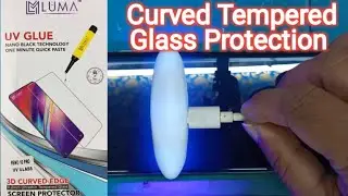 How to Curved Display Tempered Glass Protection Fitting, Post HM Tec