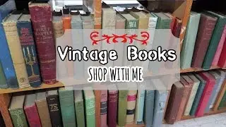 Vintage Books / Shop with me & Haul | I'm A Cool Mom