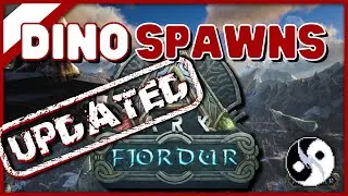 Ark Fjordur Dino Spawn Locations Update