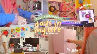 vlog 🌱 aesthetic room makeover, self-care, decluttering stationery and pixoo 64 unboxing! 📌