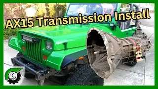 Installing Jeep Transmission: AX15 transmission install (Part 5)