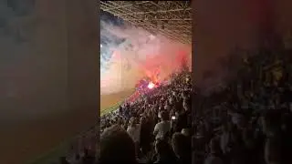 Bakljada TORCIDE protiv Rudeža #hajduk #hajduksplit #torcida