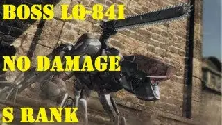 Metal Gear Rising Revengeance - LQ-84I Boss (No Damage, S Rank) 1:32 PB