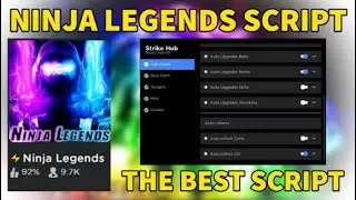 (NEW) Ninja Legends Script Roblox / Auto Farm / Auto Sell / Boss Auto And More! *PASTEBIN 2022*