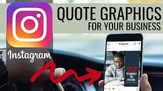 How to Create Instagram Quote Graphics for Your Business in Canva | Canva Tutorial