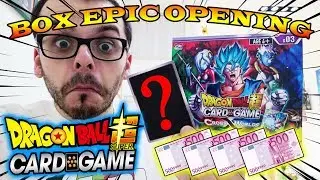 **EPIC OPENING** Dragon Ball Super card-game B03 Cross Worlds Box - NikelPlay