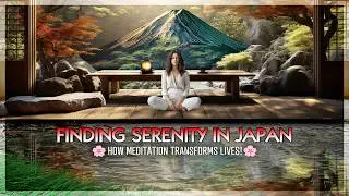 Finding Serenity in Japan: How Meditation Transforms Lives! 🌸