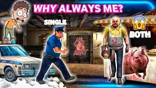 MR MEAT ALMOST KILLED POLICEMAN 😥 || MR. MEAT HORROR ESCAPE ROOM