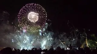 Праздничный салют на столетие Латвии 18.11.2018 г.