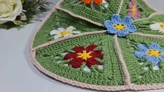 Stunning Triangles: Crochet Scrap Project (Part 1 )