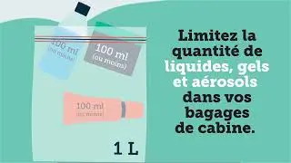 Voyager avec des liquides, aérosols et gels - 2024