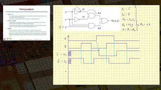 Example 14. Logic circuit timing analysis