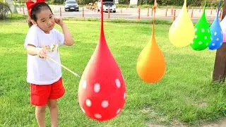 Défi de de ballons Boram et maman