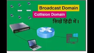 Collision Domain and Broadcast Domain in Hindi | Collision and Broadcast domain क्या है ?