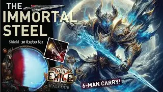 The Immortal Carry build u need for 40/40 or ANY Uber end game content!【The IMMORTAL Steel】3.25