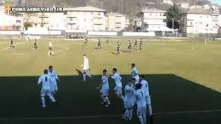 Cornedo-Treviso 2-1, gol Del Papa