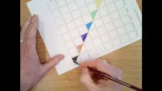 How To: Watercolor Color Chart Part 1