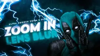 🥵Zoom In With  Lens Blur In Alightmotion Like Aftereffects 🔥||Alight Motion Tutorial💥||#alightmotion
