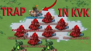 Lords Mobile Solo Trap in KVK | Solo Trap Lords Mobile #LORDSMOBILE