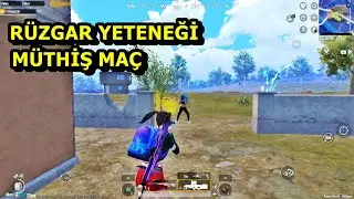 RÜZGAR YETENEĞİ ! YENİ MOD MÜTHİŞ MAÇ BATUR GAME SOLO SQUAD PUBG MOBİLE