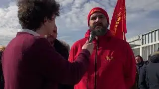 Bastia Umbra, presidio Fiom davanti ai cancelli della MS