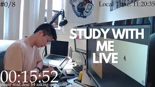 Study With Me Live Pomodoro 60/10🦍🌱