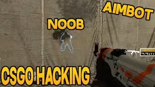 CSGO cu AIMBOT + WALLHACK + BUNNYHOP !!!