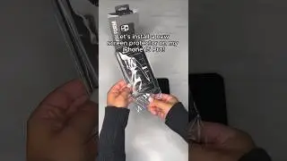 How to correctly install our Screen Protector!🛡️ #ytshorts #installation #shorts #rokform #screen