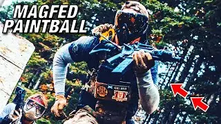 CRAZY ACCURATE SNIPER RUN!!!      Magfed Paintball