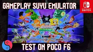 Nickelodeon All Star Brawl 2 - Test Game On Poco F6 - Suyu Emulator Gameplay