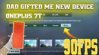 My Dad Give Me a New Gaming device || One Plus 7t || ADDICTED GAMING