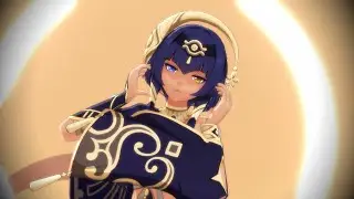 [MMD x Genshin] MOONLIGHT SUNRISE