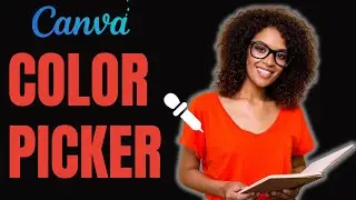 How to pick a color on Canva (New Eyedropper Feature - 2021)