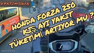 HONDA Forza 250 Kış mevsiminde yakıt tüketimi nasıl?Yakıt tüketimi artıyor mu ? 