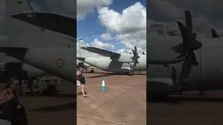 Leonardo C27 Spartan at the RIAT Air Show