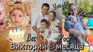 Виктории 3 месяца 🎀🎊Режим✨️Умелки✨️