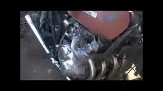 old motorcycle hoard