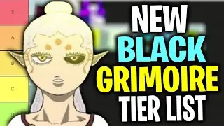 *NEW* Black Grimoire Tier List Roblox!