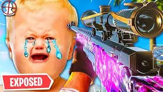 Making trash talkers cry in a quickscope match...