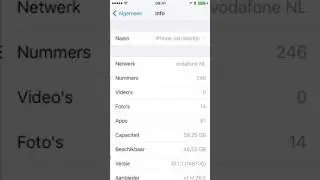 Hoe vind ik het mac adres op mijn iPhone?