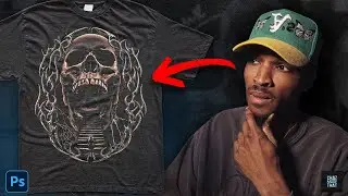 This New Photoshop Plugin Is A CHEATCODE! (Merch Design Tutorial)