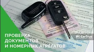 Проверка документов и номерных агрегатов автомобиля